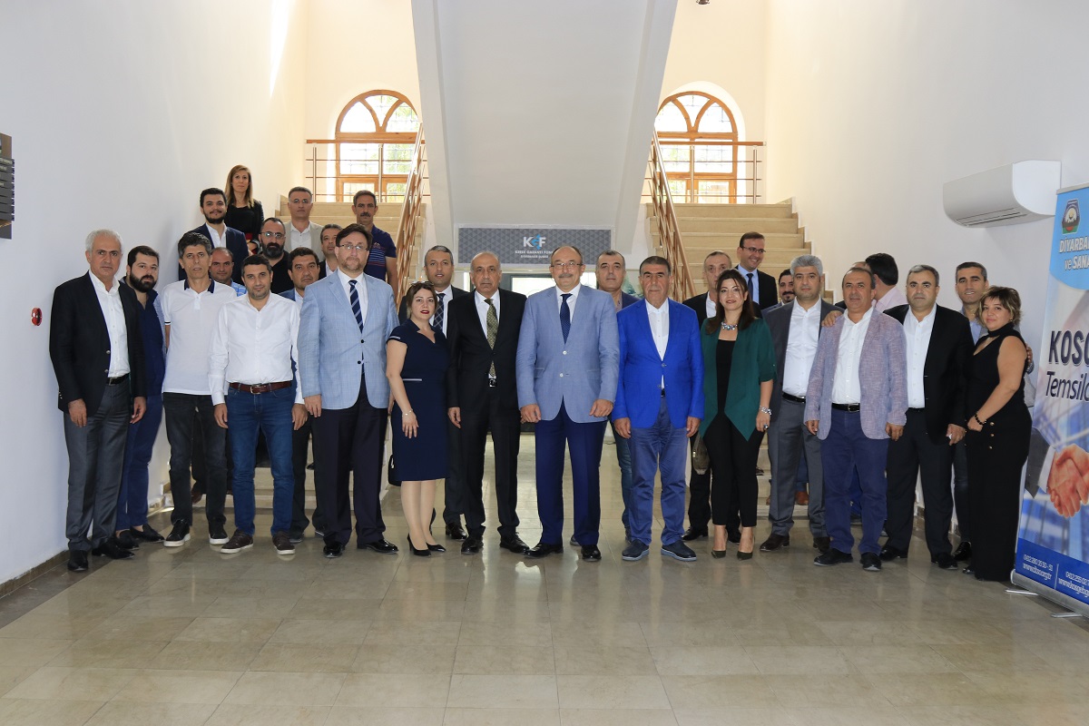 Dışişleri Bakanlığı Diyarbakır Temsilcisinin ilk resmi ziyareti   DTSO’ya