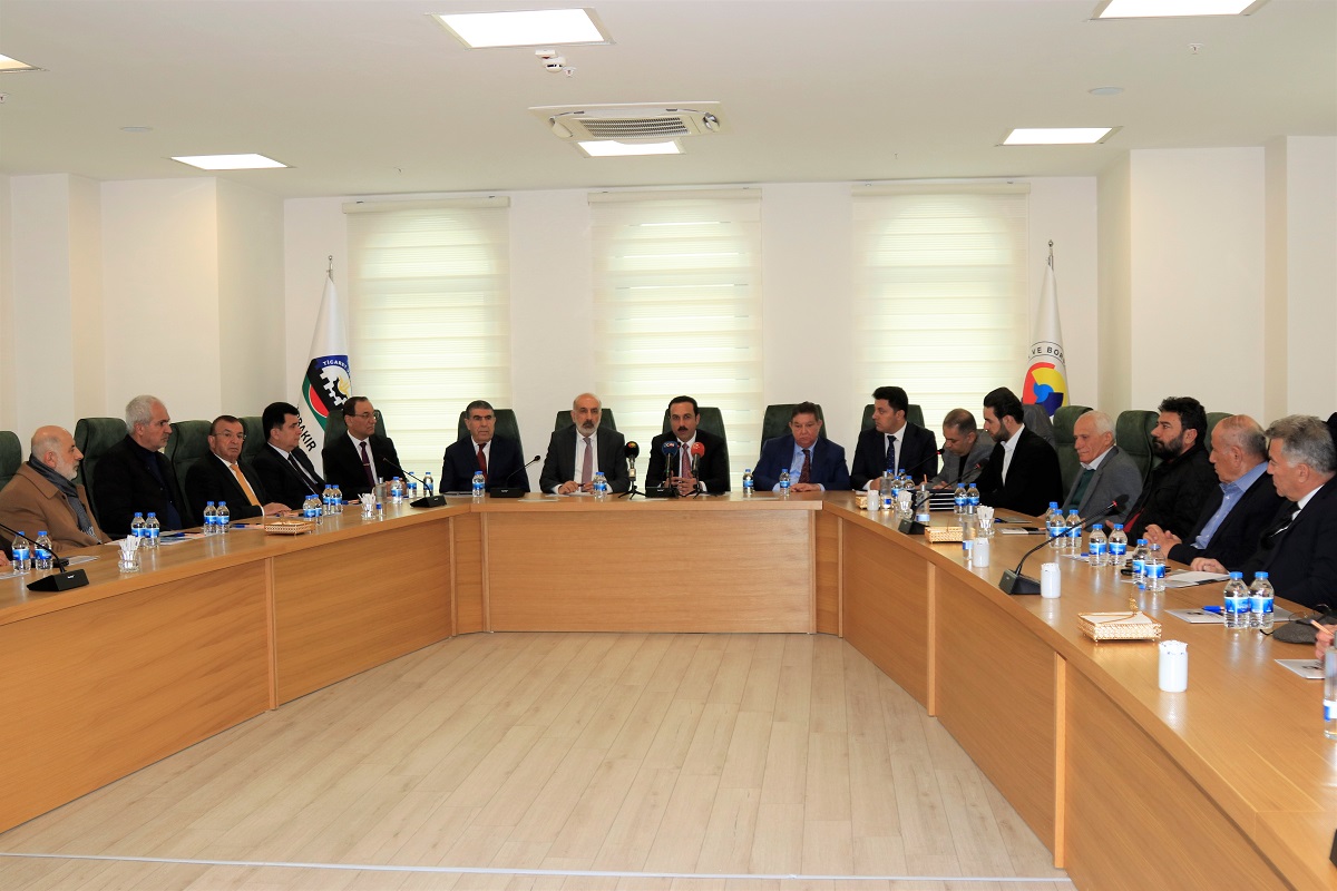 DTSO ile IKBY işbirliği geliştirme toplantısı düzenledi