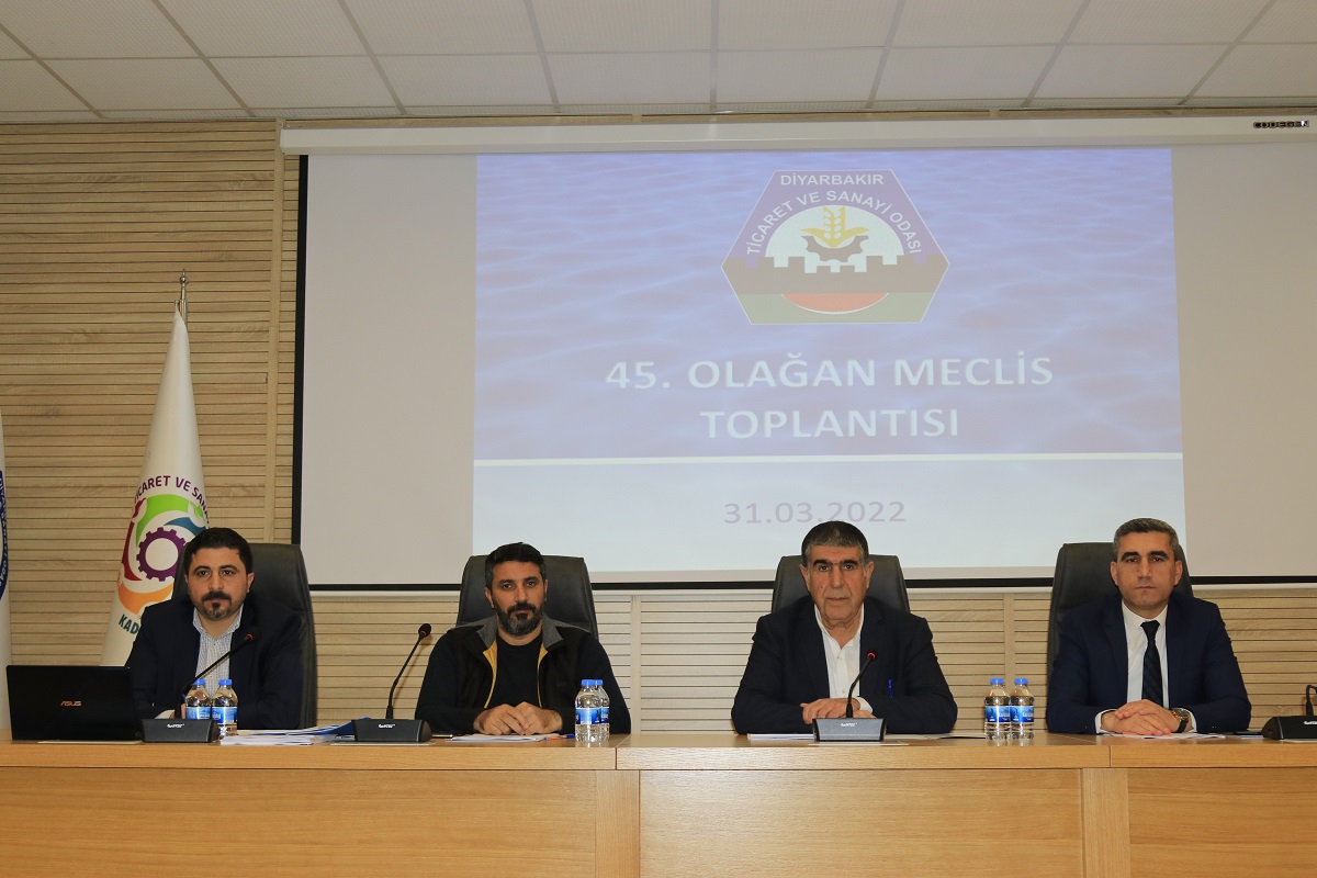 DTSO yeni meclis salonunda önemli kararlar aldı